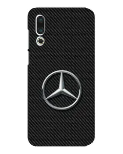 Чехол для Meizu 16s с картинкой «Карбоновый Mercedes стиль»