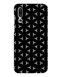 Чехол для Meizu 16s с картинкой «Mercedes паттерн звезд»