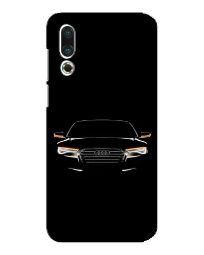 Чехол для Meizu 16s с картинкой «Audi — ночной контур»