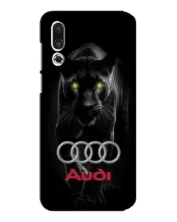 Чехол для Meizu 16s с картинкой «Пантера и Audi»