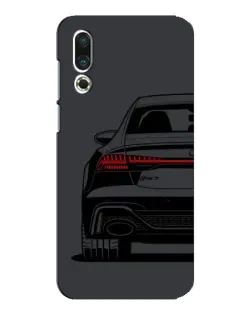 Чехол для Meizu 16s с картинкой «Задняя часть Audi — арт»
