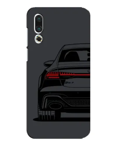Чехол для Meizu 16s с картинкой «Задняя часть Audi — арт»