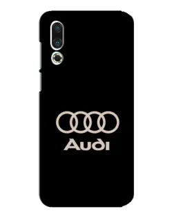 Чехол для Meizu 16s с картинкой «Audi — золотой логотип»