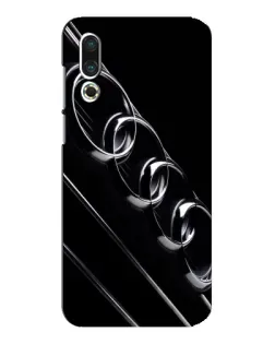 Чехол для Meizu 16s с картинкой «Audi — абстрактные кольца»