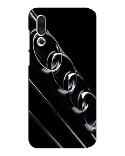 Чехол для Meizu 16s с картинкой «Audi — абстрактные кольца»