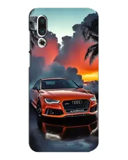 Чехол для Meizu 16s с картинкой «Audi — закат»