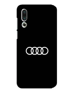Чехол для Meizu 16s с картинкой «Audi White Logo»