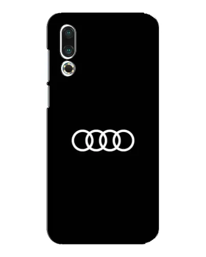 Чехол для Meizu 16s с картинкой «Audi White Logo»