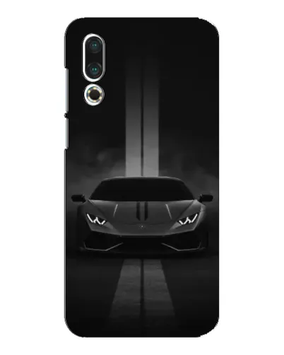 Чехол для Meizu 16s с картинкой «Lamborghini симметрия дорог»