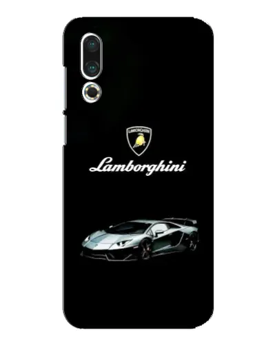 Чехол для Meizu 16s с картинкой «Логотип Lamborghini классика»