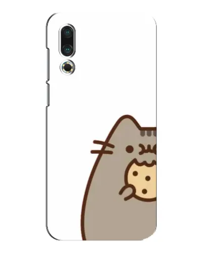 Чехол для Meizu 16s с картинкой «Пушин с печеньем»