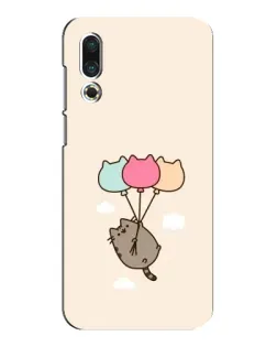Чехол для Meizu 16s с картинкой «Пушин на шариках»