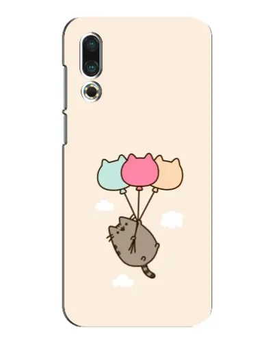 Чехол для Meizu 16s с картинкой «Пушин на шариках»