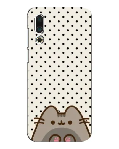 Чехол для Meizu 16s с картинкой «Пушин в горошек»