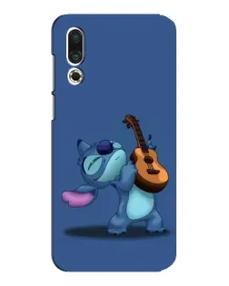 Чехол для Meizu 16s с картинкой «Стич с укулеле»