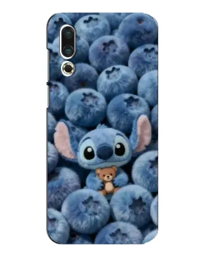 Чехол для Meizu 16s с картинкой «Стич и голубика»