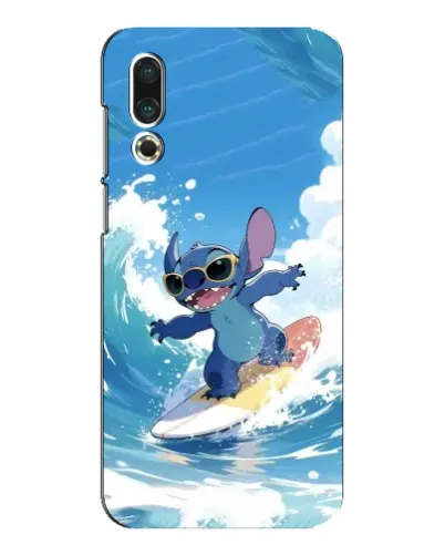 Чехол для Meizu 16s с картинкой «Стич на волне»