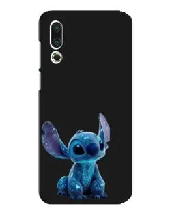 Чехол для Meizu 16s с картинкой «Стич на черном»