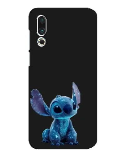 Чехол для Meizu 16s с картинкой «Стич на черном»