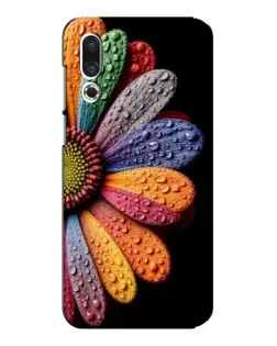 Чехол для Meizu 16s с картинкой «Радужный цветок»