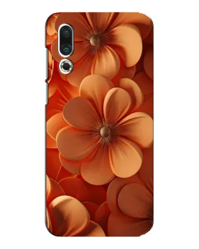 Чехол для Meizu 16s с картинкой «Оранжевый макро цветок» Чехол для Meizu 16s с картинкой «Оранжевый макро цветок»