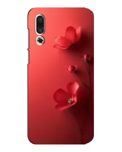 Чехол для Meizu 16s с картинкой «Маковые соцветия»