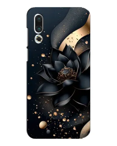 Чехол для Meizu 16s с картинкой «Черный лотос» Чехол для Meizu 16s с картинкой «Черный лотос»