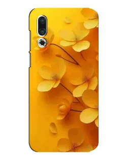 Чехол для Meizu 16s с картинкой «Золотые лепестки»