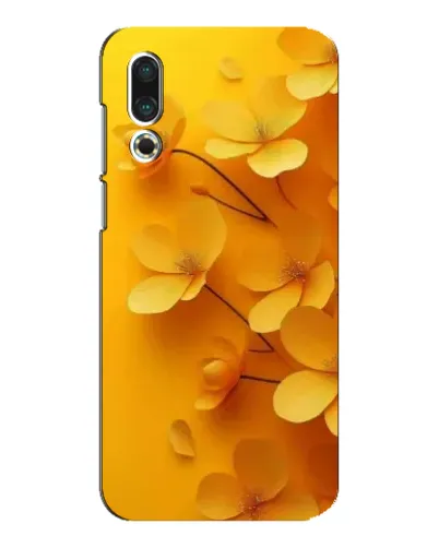 Чехол для Meizu 16s с картинкой «Золотые лепестки» Чехол для Meizu 16s с картинкой «Золотые лепестки»