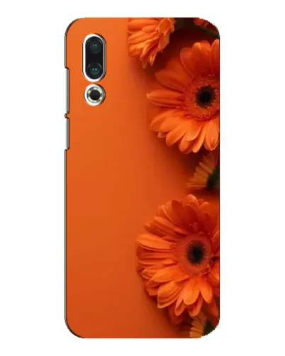 Чехол для Meizu 16s с картинкой «Оранжевые герберы» Чехол для Meizu 16s с картинкой «Оранжевые герберы»
