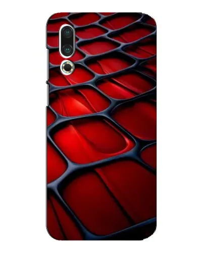 Чехол для Meizu 16s с картинкой «Красная глянцевая сетка» Чехол для Meizu 16s с картинкой «Красная глянцевая сетка»