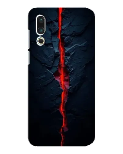 Чехол для Meizu 16s с картинкой «Kрасная лавовая трещина» Чехол для Meizu 16s с картинкой «Kрасная лавовая трещина»