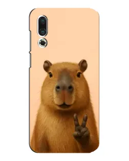 Чехол для Meizu 16s с картинкой «Капибара виктория» Чехол для Meizu 16s с картинкой «Капибара виктория»