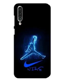 Чехол для Meizu 16xs с картинкой «Jordan Neon Blue»