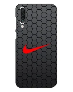 Чехол для Meizu 16xs с картинкой «Nike — карбоновая сетка»