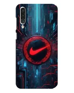 Чехол для Meizu 16xs с картинкой «Техногенный стиль Nike»