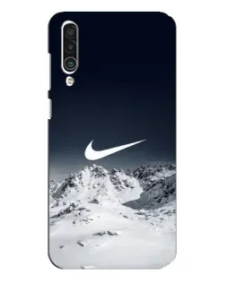Чехол для Meizu 16xs с картинкой «Nike — зимние горы»