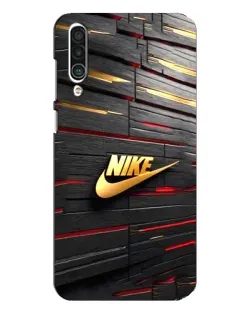 Чехол для Meizu 16xs с картинкой «Золотой Nike на металле»
