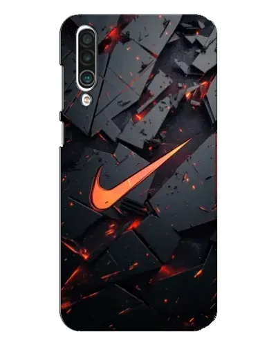 Чехол для Meizu 16xs с картинкой «Nike — эффект разломов»