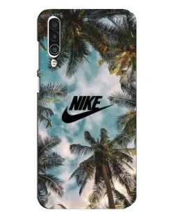 Чехол для Meizu 16xs с картинкой «Тропический принт Nike»