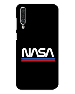 Чехол для Meizu 16xs с картинкой «NASA — классика Red Blue»