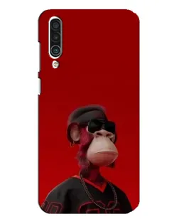 Чехол для Meizu 16xs с картинкой «Bored Ape в красном»
