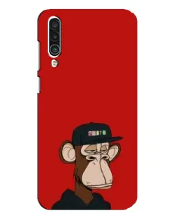 Чехол для Meizu 16xs с картинкой «Bored Ape — красный фон»