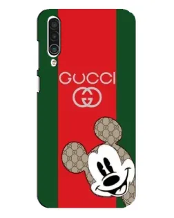 Чехол для Meizu 16xs с картинкой «Gucci — полосы и Микки»