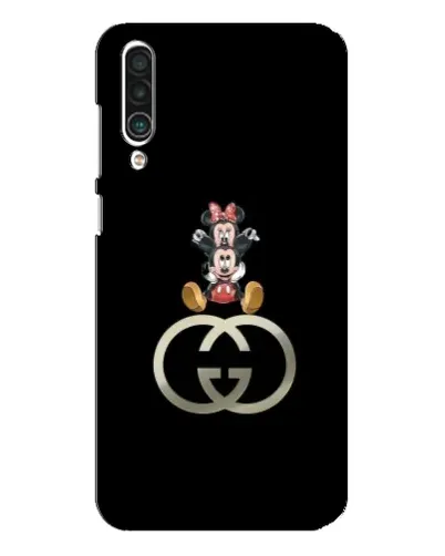 Чехол для Meizu 16xs с картинкой «Минни Маус на лого»