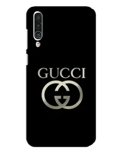 Чехол для Meizu 16xs с картинкой «Gucci — золото на черном»