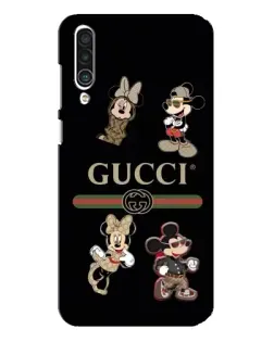 Чехол для Meizu 16xs с картинкой «Gucci — герои Disney и монограмма»