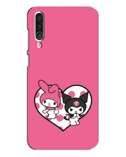 Чехол для Meizu 16xs с картинкой «Kuromi и My Melody»