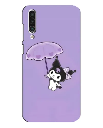 Чехол для Meizu 16xs с картинкой «Kuromi с зонтиком»