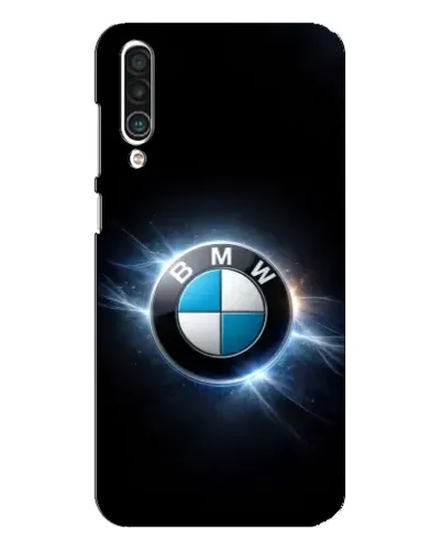 Чехол для Meizu 16xs с картинкой «BMW — неоновое сияние»